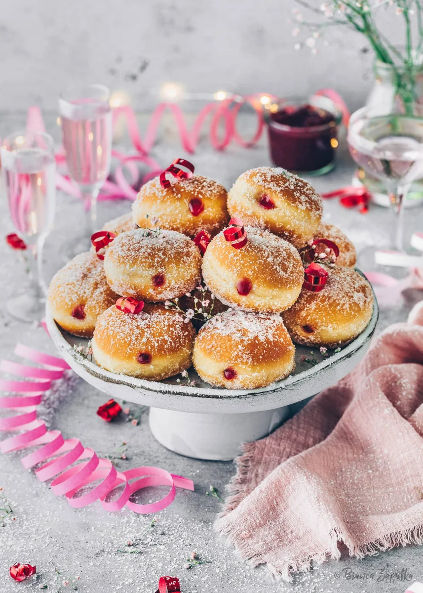 Berliner selber machen - Vegane Krapfen Rezept