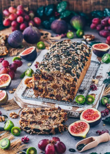 Vegan Fruit and Nut Bread