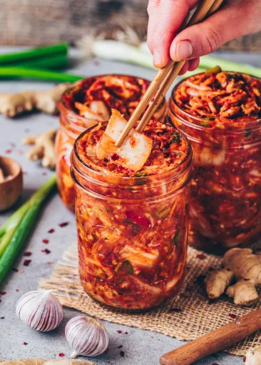 Homemade Vegan Kimchi
