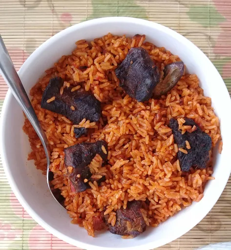 Beef jollof