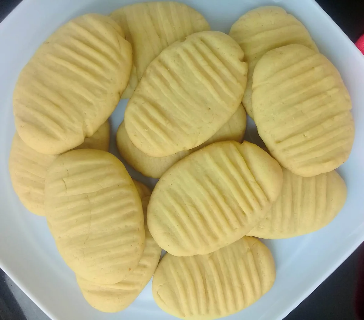 Condensed milk cookies/ biscuits