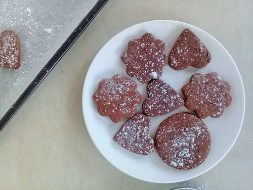 Galletas de Cacao Fáciles para Cortar