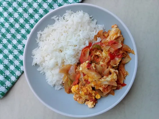 Easy egg stew