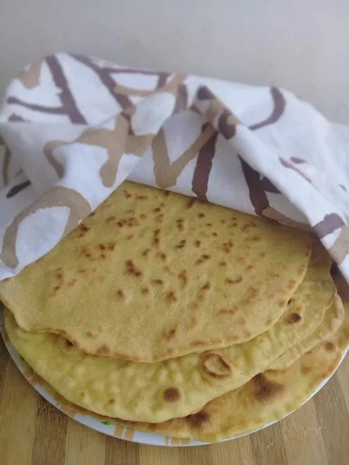 Pan plano suave y fácil