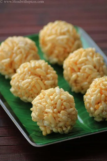 Pori Urundai Recipe