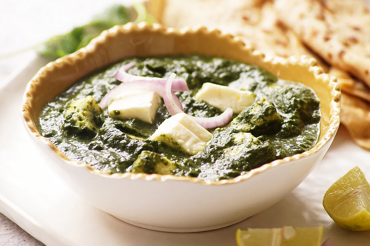 Palak Paneer en Olla Instantánea