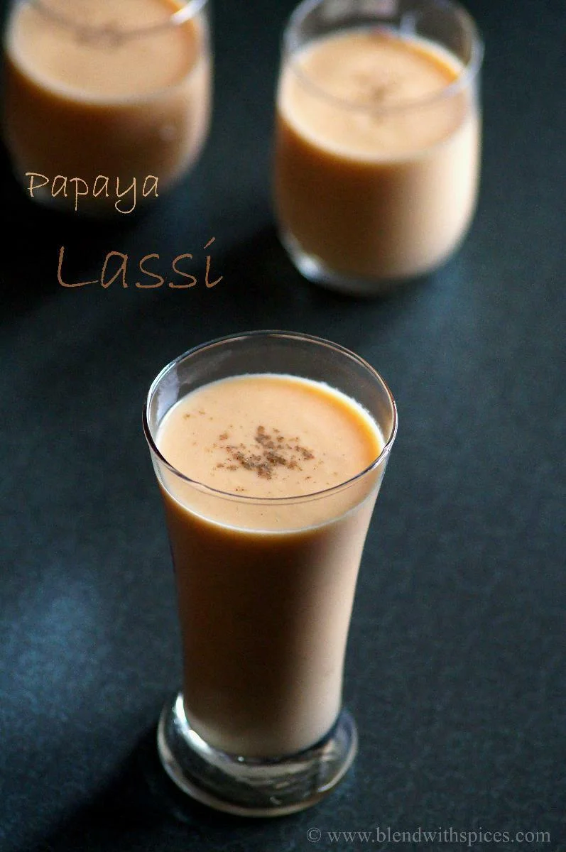 Papaya Lassi Recipe