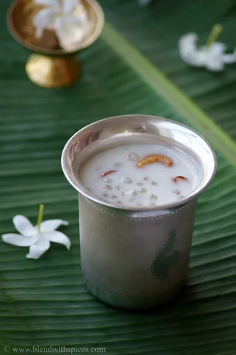 Saggubiyyam Payasam / Sabudana Kheer Recipe