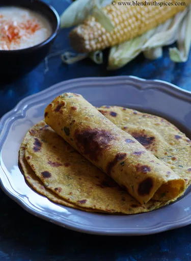 Sweet Corn Paratha Recipe
