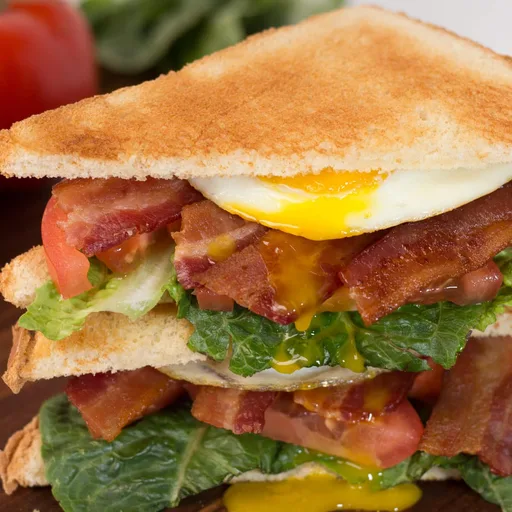Sandwiches BELT (BLT + Huevo)
