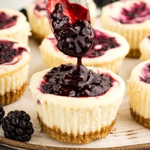 Blackberry Topping for Cheesecake (Fresh or Frozen Berries)