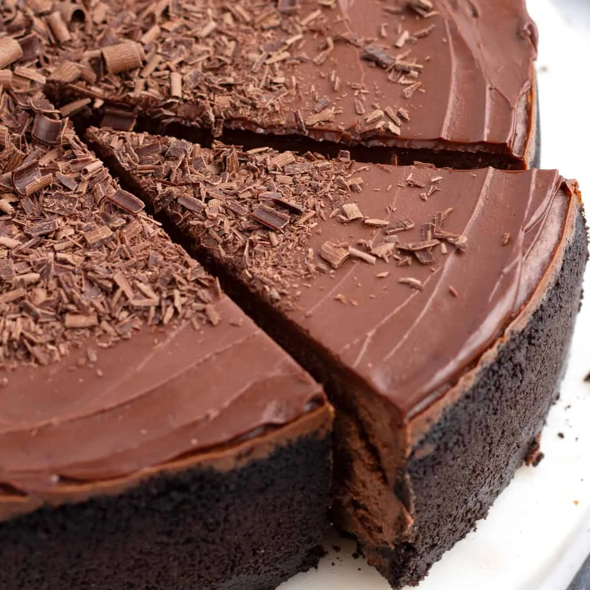 Chocolate Cheesecake Recipe (No Water Bath)
