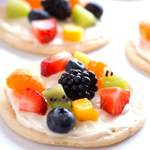 Fruit Pizza Cookies (Amazingly Delicious!)