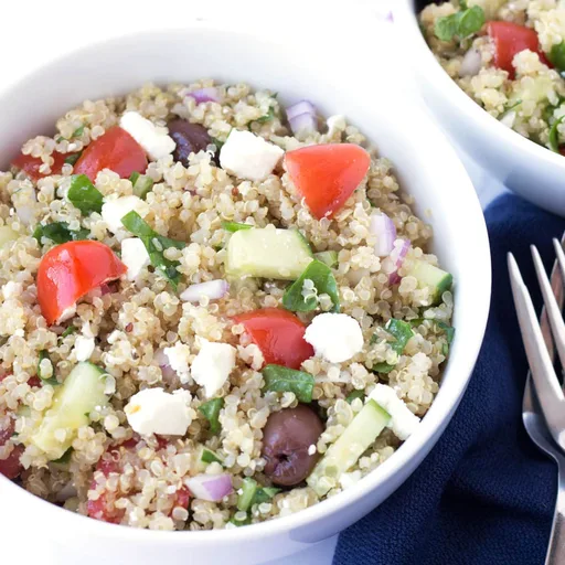 Greek Quinoa Salad Bowl