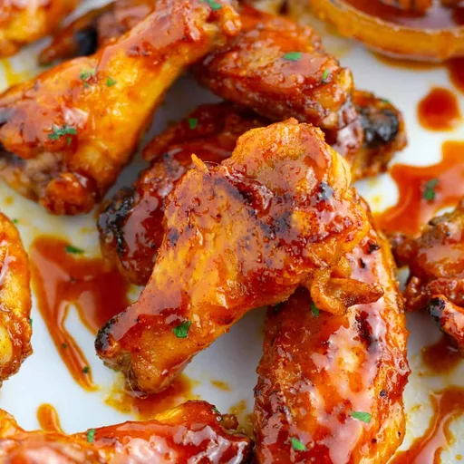 Easy Crispy Hot Honey Wings (Crazy Good Flavor!)