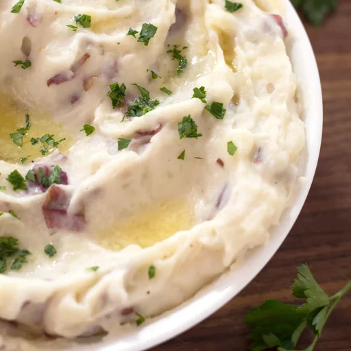 Receta de puré de patata roja