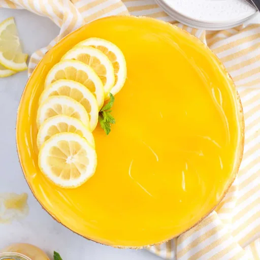 Receta de tarta de queso con limón (¡sin baño María!)