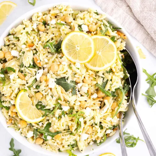 Simple & Easy Lemon Orzo Pasta Salad (Delicious!)