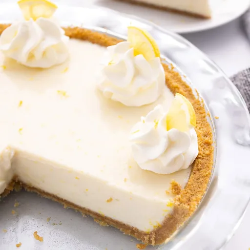 Tarta de limón cremosa con leche condensada (¡Muy fácil!)