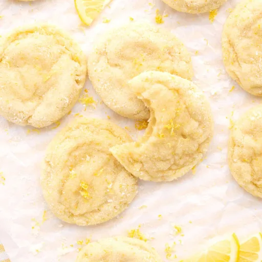 Super Soft Lemon Sugar Cookie (Uses Cold Butter!)