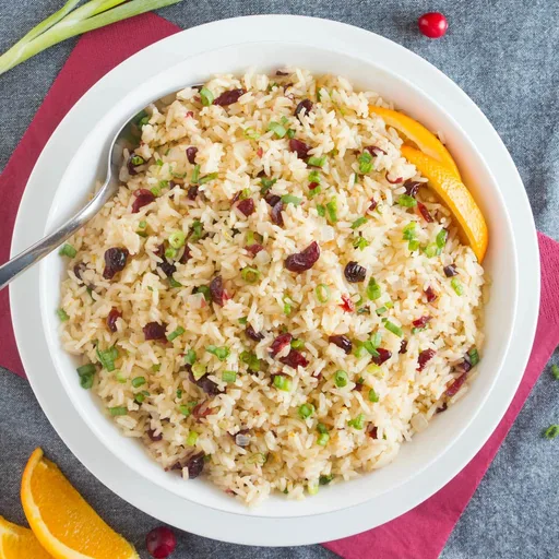 Arroz con naranja