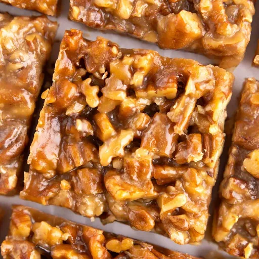 Gooey Pecan Squares w/Shortbread (Seriously Delicious!)