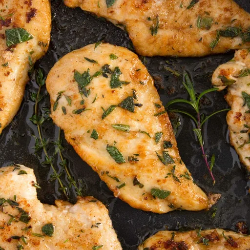 Skillet Chicken with Brown Butter and Fresh Herbs