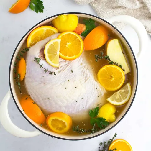 Receta de salmuera para pechuga de pavo