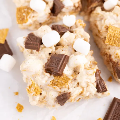 S'mores Rice Krispie Treats Recipe (w/ Brown Butter)
