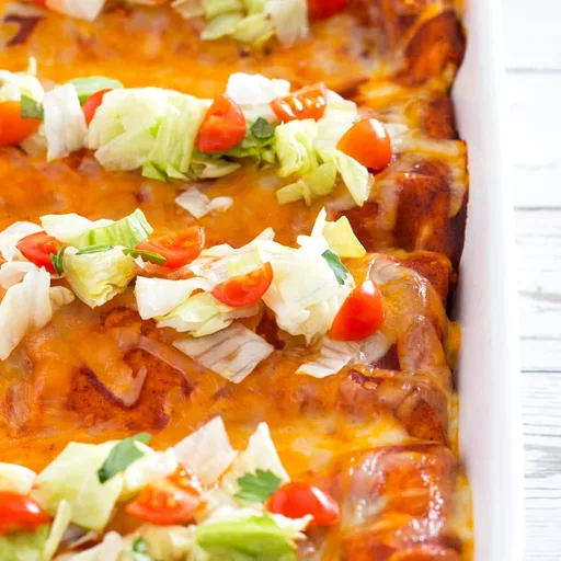 Super Easy Smothered Burritos w/ Shredded Beef (Family Favorite!)