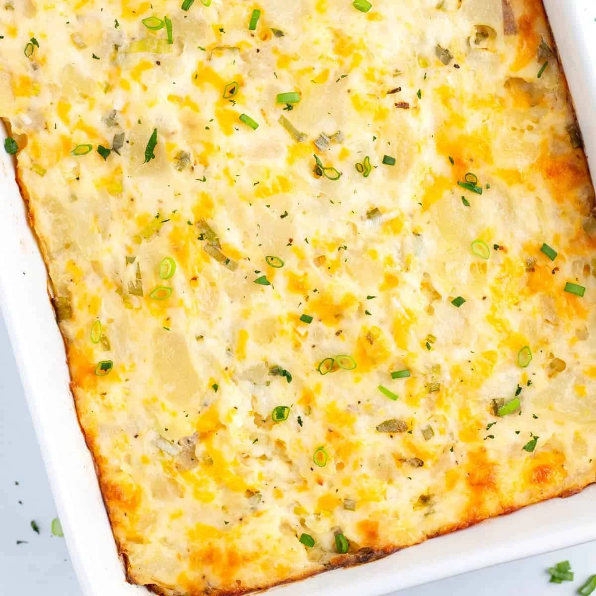 Sour Cream Potato Bake Recipe (Cheesy Casserole!)