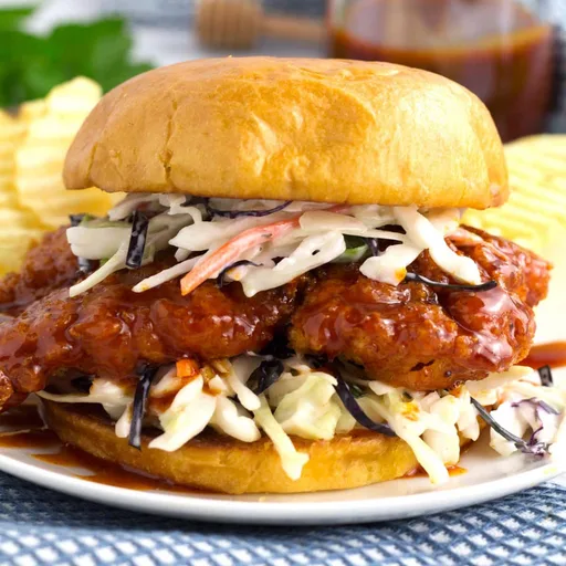 Crazy Good Hot Honey Chicken Sandwich (Crispy And Juicy!)