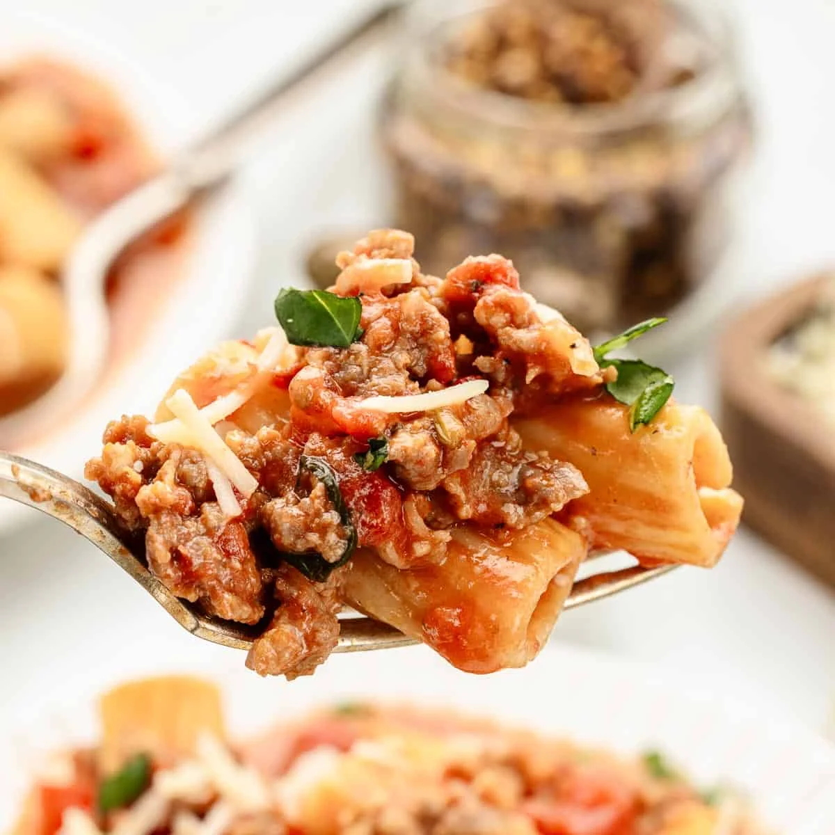 Easiest Spicy Sausage Pasta Recipe (One Pot!)
