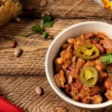 Smoky Vegan Cowboy Beans