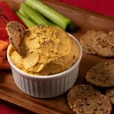 Holiday Vegan Cheese Spread