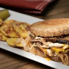 Vegan Mushroom Reuben