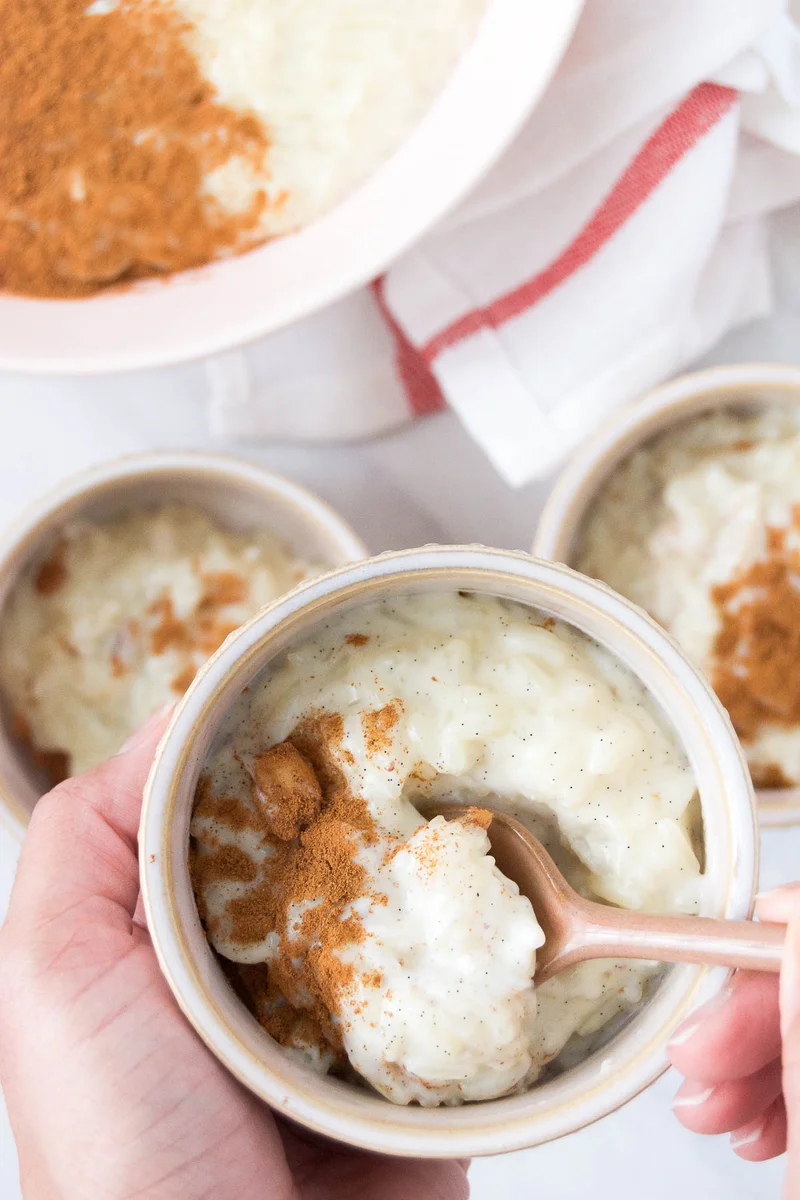 Arroz Doce Cremoso - Brazilian Rice Pudding with Condensed Milk