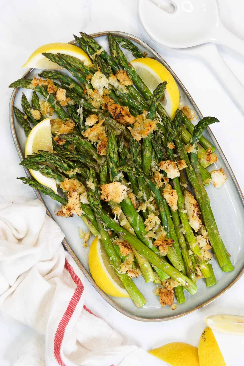 Baked Asparagus with Parmesan