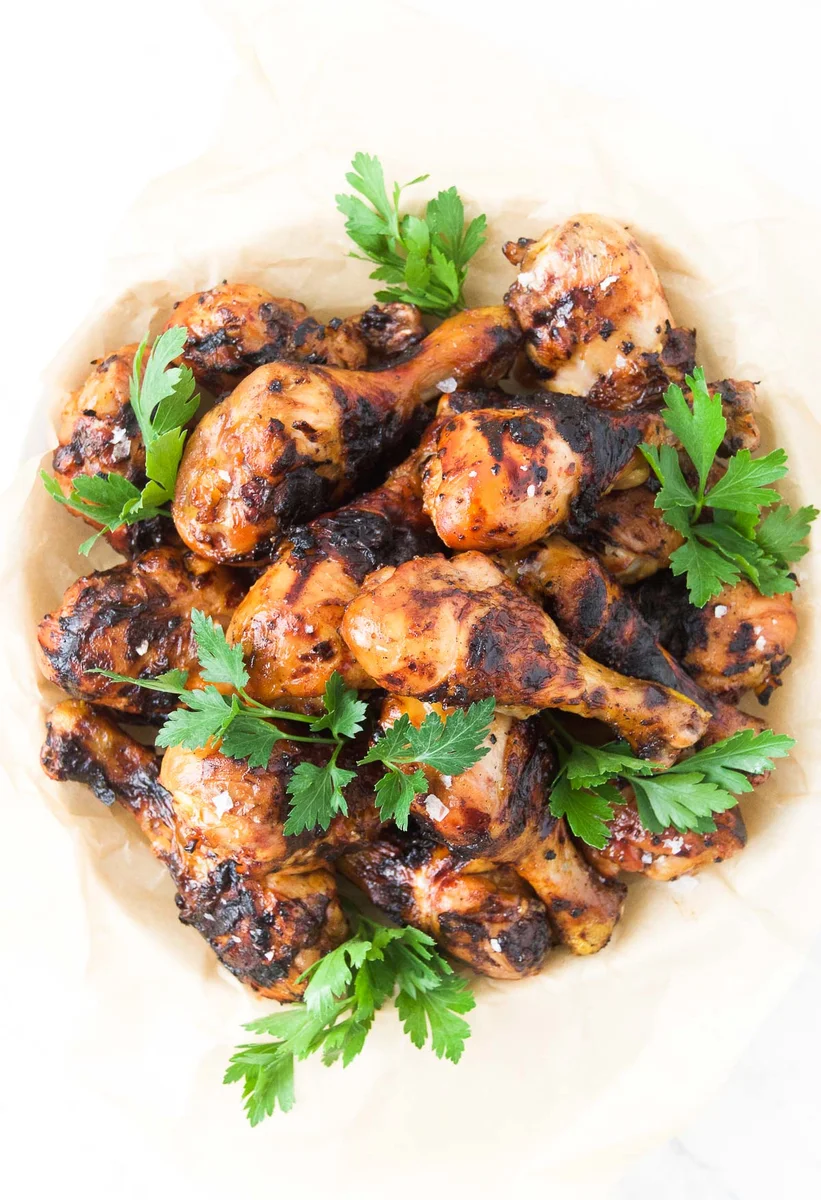 Beer Marinated Grilled Drumsticks