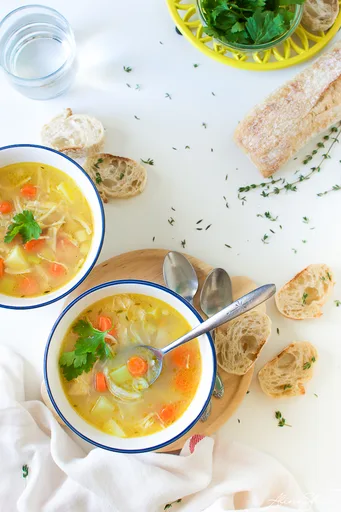 Canja de Galinha Recipe - Brazilian Chicken and Rice Soup
