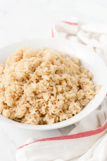 Receta de arroz integral en Instant Pot