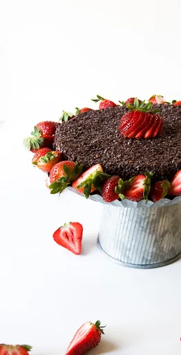 Tarta de chocolate y galletas sin horno