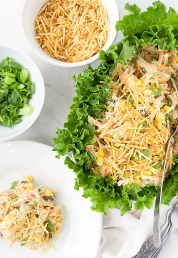 Salpicão de Frango - Ensalada de pollo brasileña