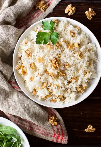 Arroz con nueces