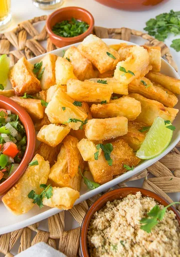 Mandioca frita - Receta de yuca frita