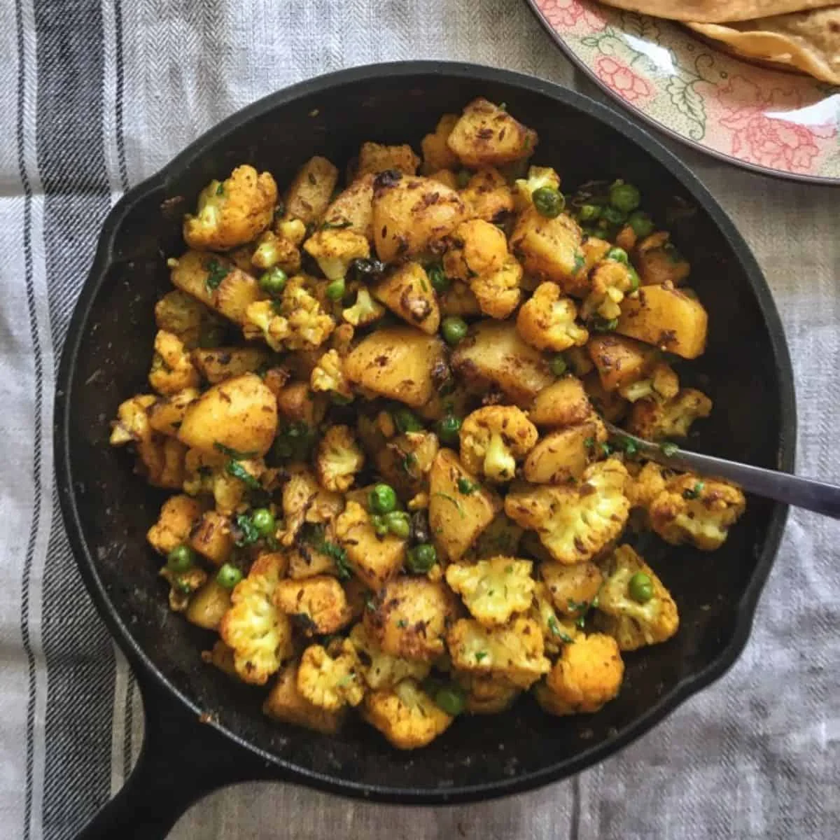 Aloo Gobi Matar | Potato Cauliflower Peas