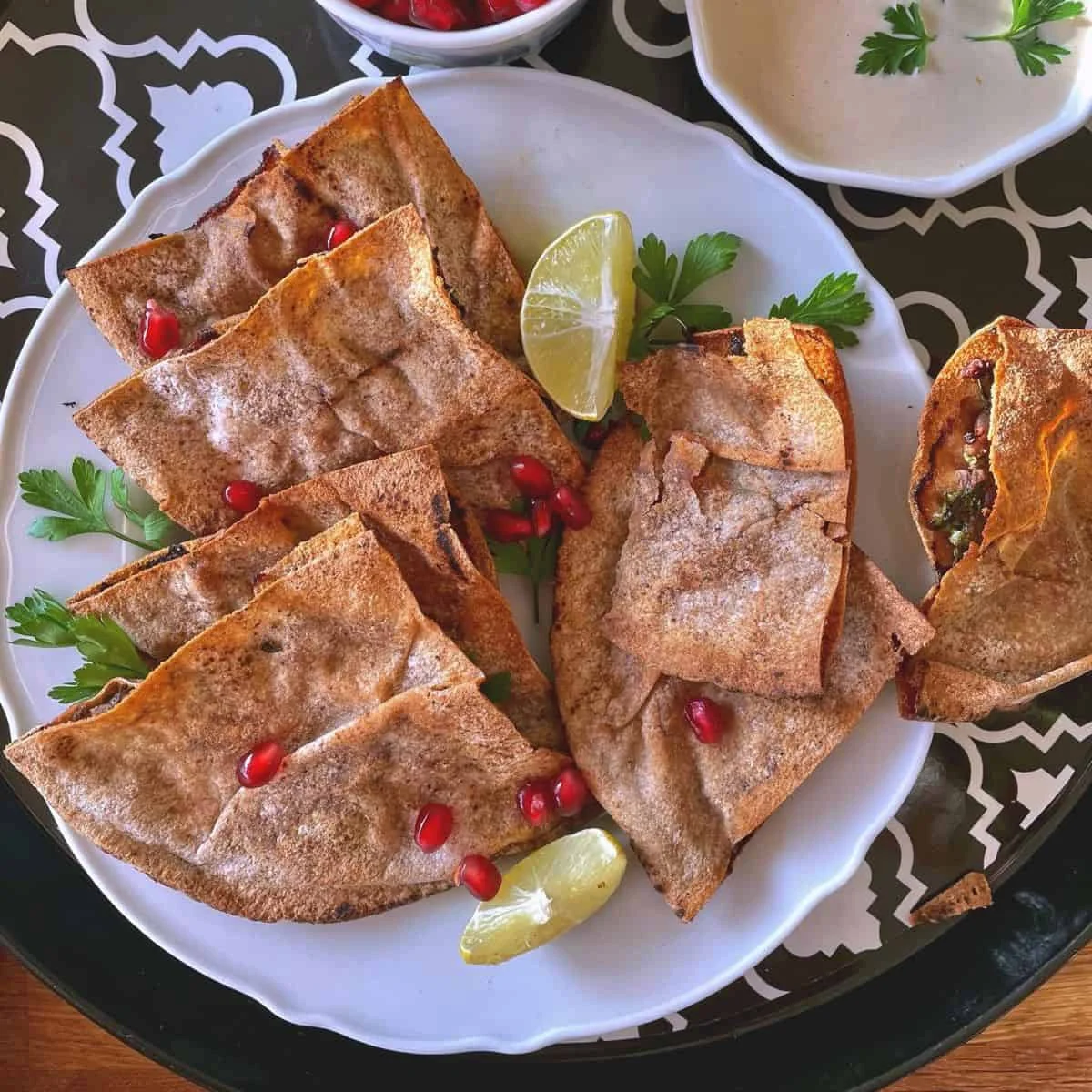 Arayes Recipe (Meat Stuffed Pita)