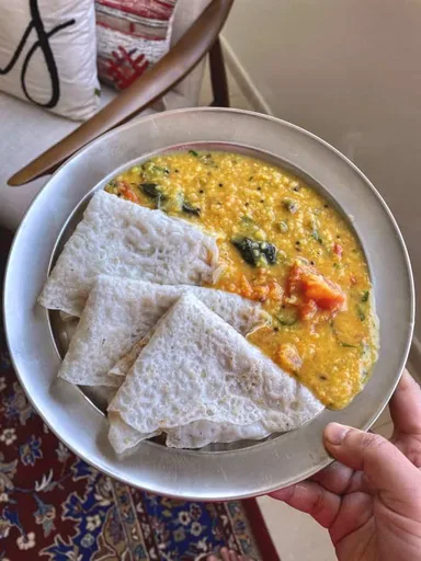 Ari Dosha | Crepes de arroz con coco