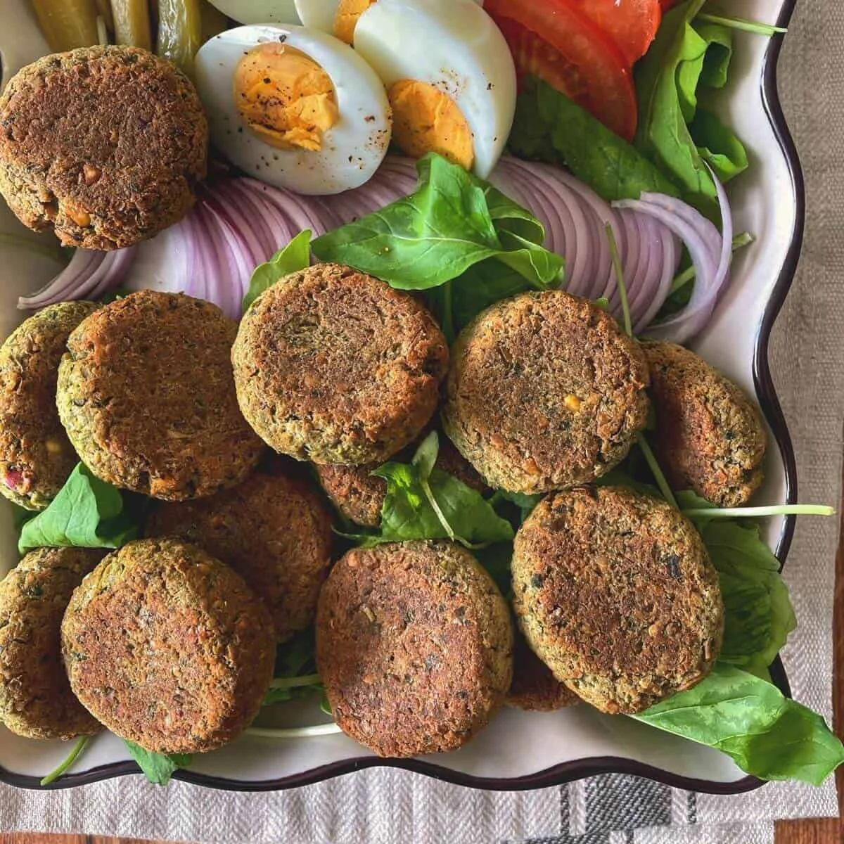 Lebanese Falafel Recipe - Baked or Fried