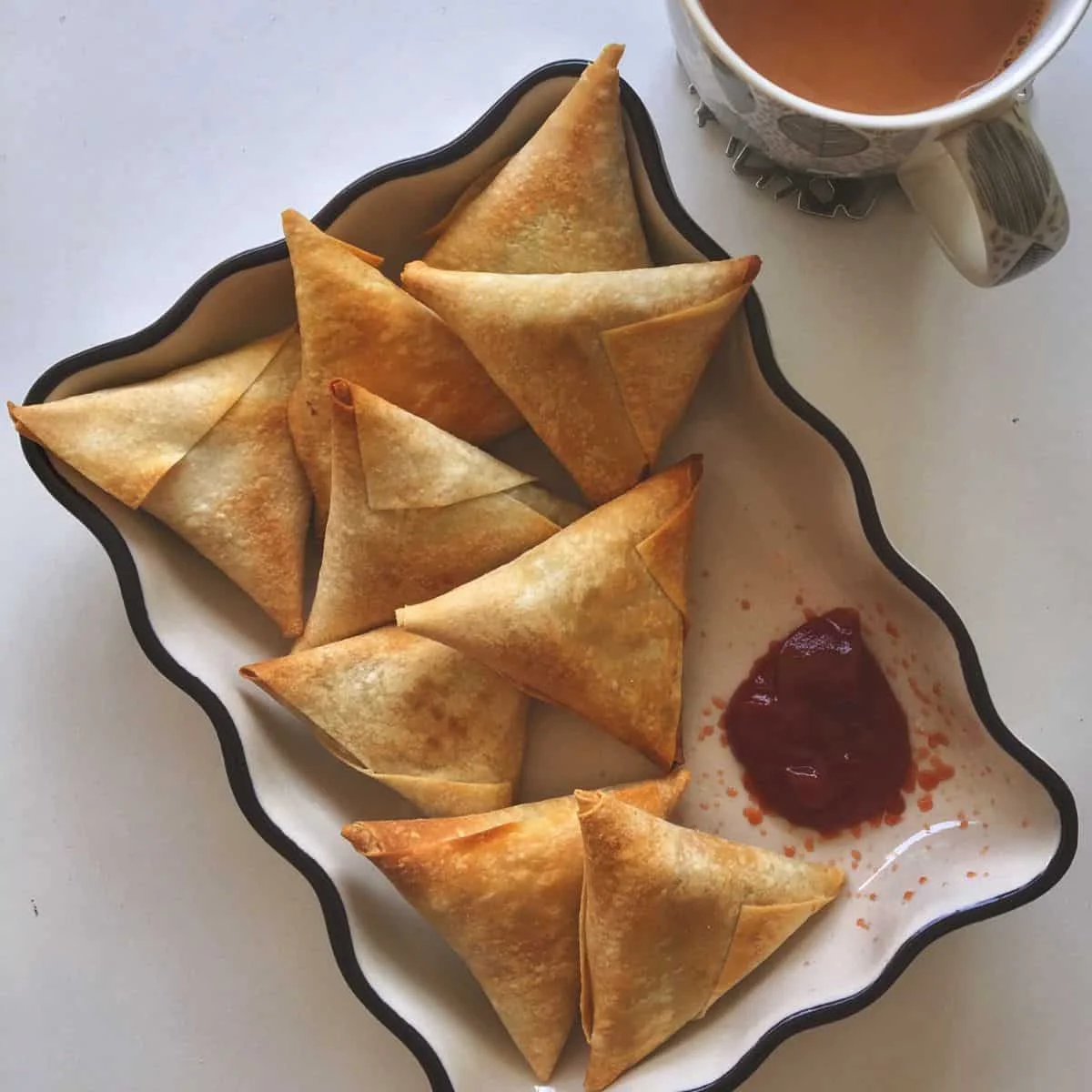 Come cuocere i samosa al forno?